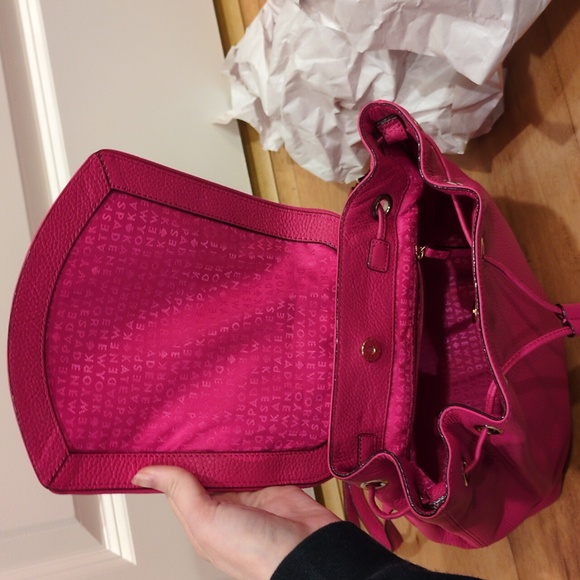 Kate Spade Fuchsia Backpack - Picture 4 of 13